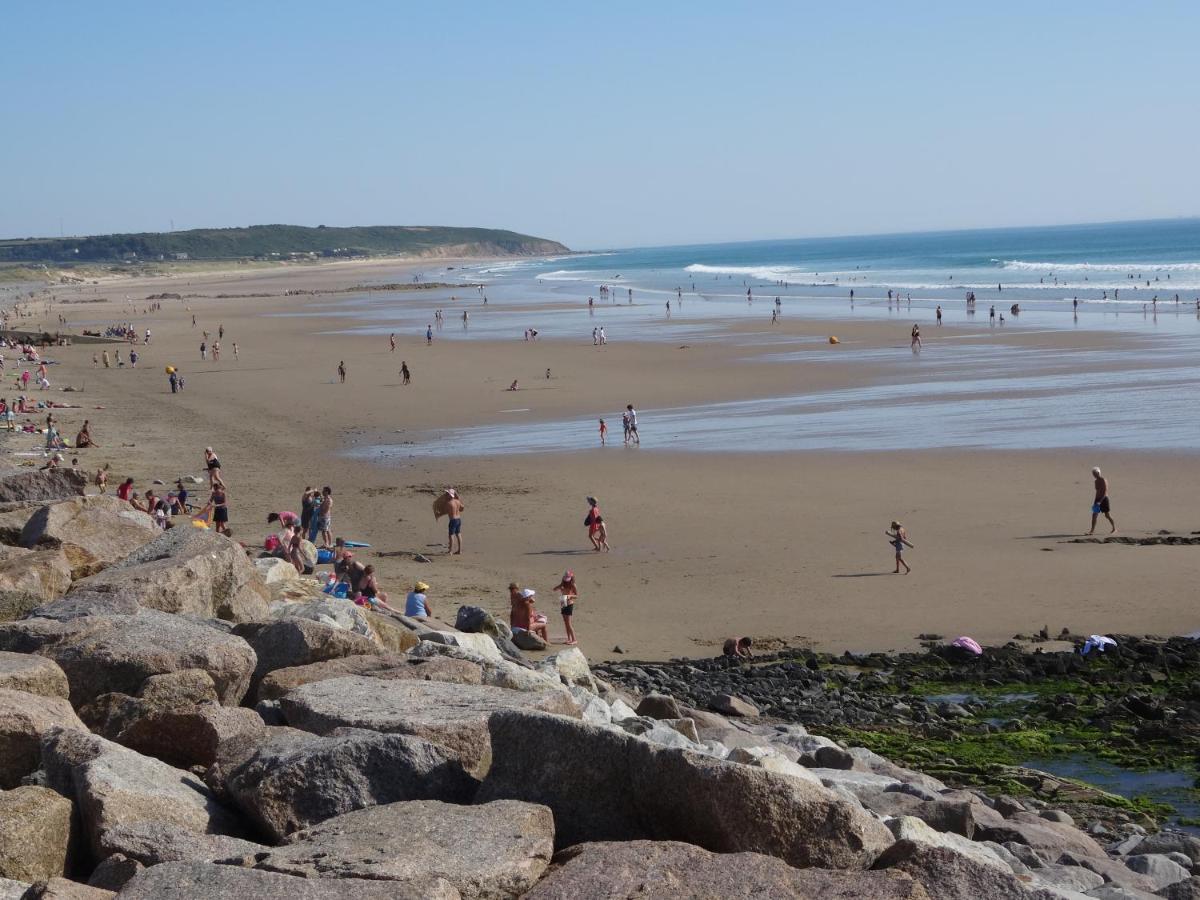 Gite "Rose Des Sables" - 800M De La Plage De Surtainville, Proche Commerces - Piscine En Juillet Et Aout ห้อง รูปภาพ